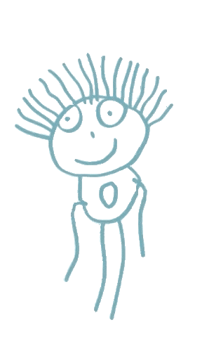 Imagen animada de copike saludando